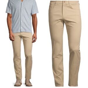 NEW Vince Five Pocket Stretch Cotton Pants Tan Mens Size 30 Style MR7772084 Pant